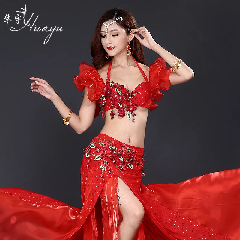 Женский костюм для восточного танца живота профессиональная одежда ремень и