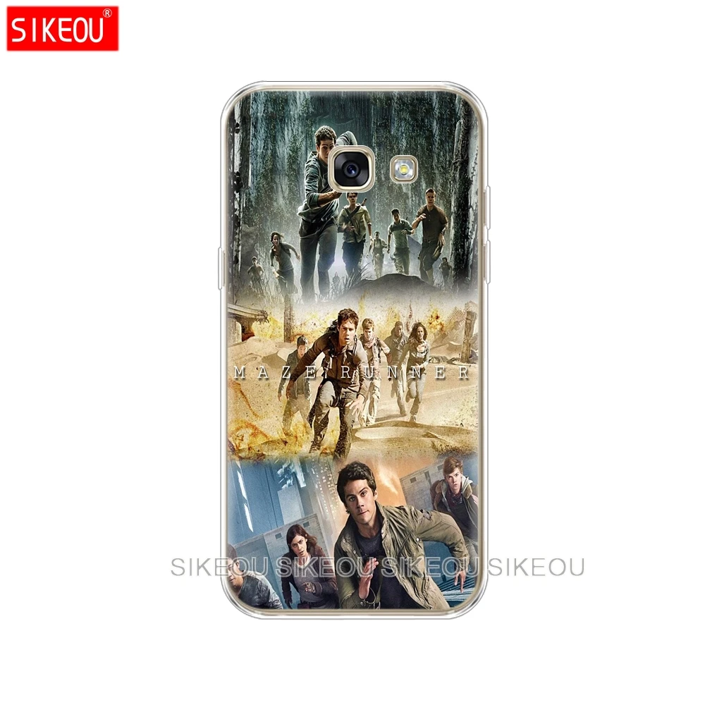 Силиконовый чехол для телефона Samsung Galaxy A8 2018 A3 A310 A5 A510 A7 2016 2017 Maze Runner The Death Cure |