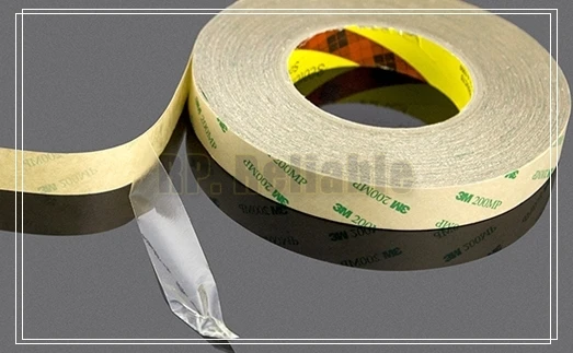 

10x 10mm*55M*0.12mm 3M Double Coated Tapes with Adhesive 200MP 9495MP for LCD Strip Sticky, Waterproof, High Temp. Withstand