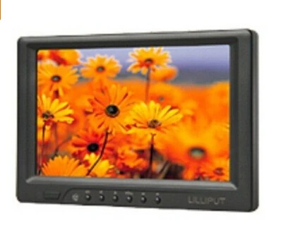 Lilliput 669GL 70NP/C/T 7 дюймовый монитор с сенсорным экраном входами HDMI DVI VGA +