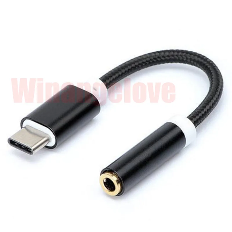 Bestellen Audio Adapter Für LG G5 Typ-C Zu 3,5mm AUX Jack Audio Typ C USB 3.0 Kabel Convertor Für OnePlus 2 Großhandel 1000 Stücke