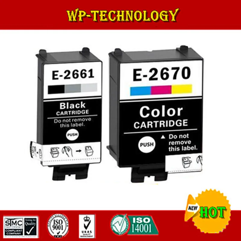Совместимый чернильный картридж для принтера epson t2661 t2670|Чернильные картриджи| |