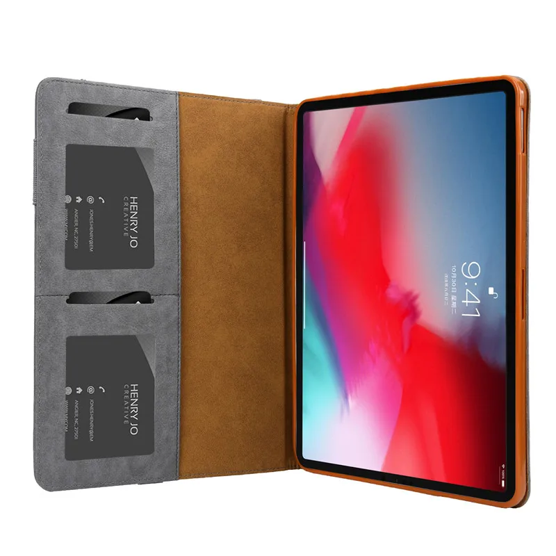 Брендовый чехол для iPad Pro 11 2018 Flip Magnetic PU Leather Smart Cover Auto Sleep Wake 11" Новый планшетный стенд.