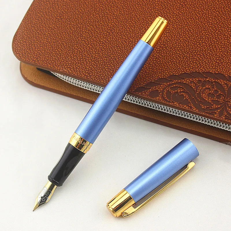 

Ручка для авторучки из нержавеющей стали металлическая авторучка шариковая ручка dika wen 8017 Канцтовары для офиса и школы canetas A6310