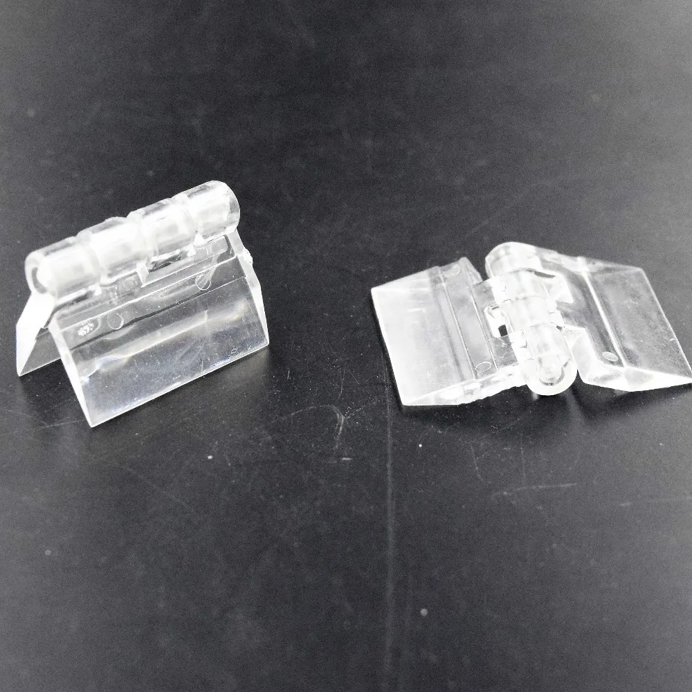 10 шт пластиковые складные петли прозрачная Петля из плексигласа долговечный