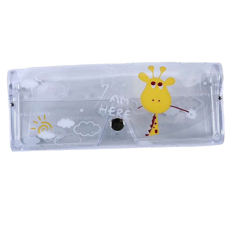 Новинка 2019 студенческий чехол из ПВХ с изображением слона жирафа модные