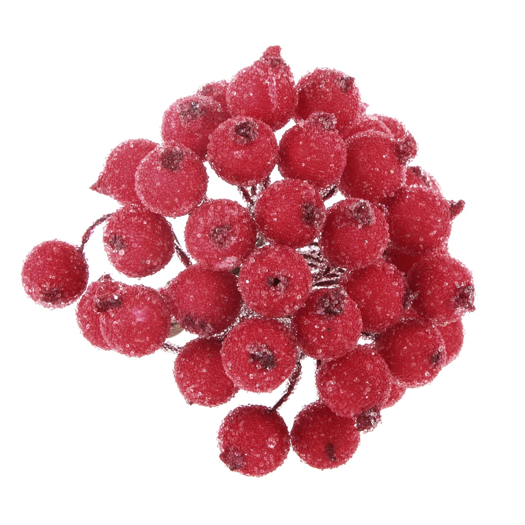 200 шт. матовые фруктовые ягода искусственный цветок вечерние украшения на