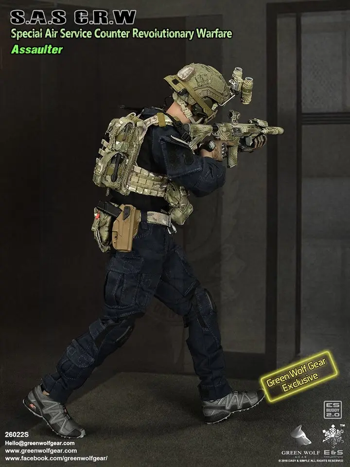 Легко и просто 26022S ES GREEN WOLF SAS ограниченная версия фигурка для фанатов подарок на праздник