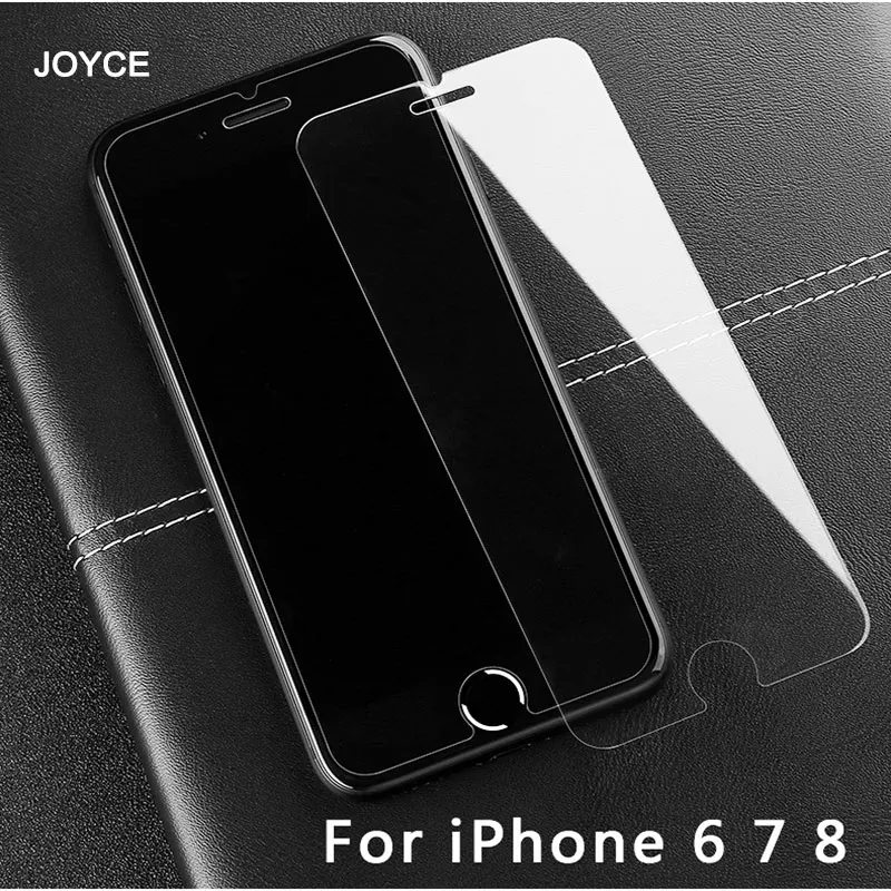 JOYCE 2 шт iPhone7 стекло протектор экрана для iPhone 6s 8 plus X S XR закаленное полное покрытие