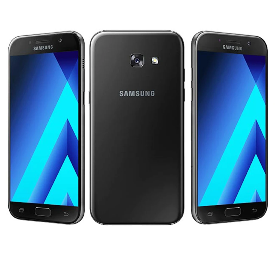 Samsung Galaxy A5(), мобильный телефон на Android, A520F, четыре ядра, 3 ГБ ОЗУ, 32 Гб ПЗУ, 5,2 дюйма, AMOLED экран, 16 МП, отпечаток пальца, NFC