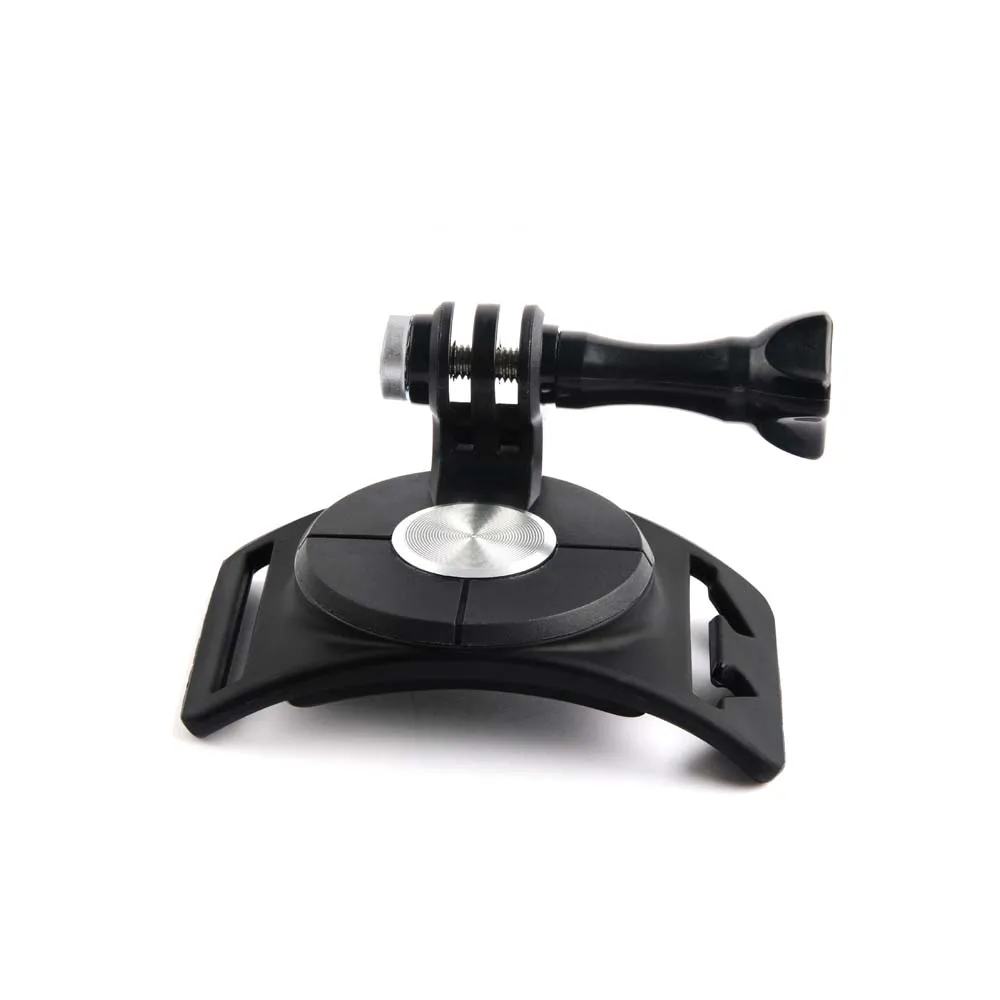 black JINSERTA 360 градусов наручный ремешок ручной работы для экшн-камеры GoPro Hero 7/6/5/4 Go pro ручной держатель с креплением на ремешок для ног для спортивной экшн-камеры Xiaomi yi 4k SJ4000 - Цвет: black