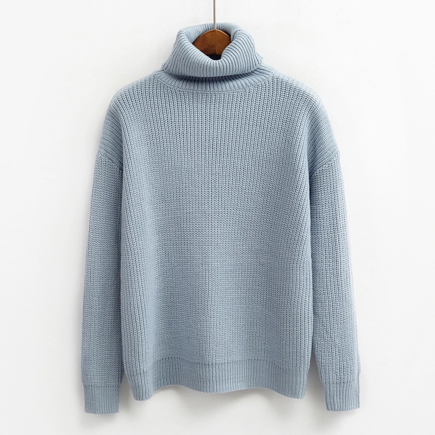 autumn 2021 women sweaters and pullovers harajuku kawaii clothes winter korean pullover trend turtlene knitted sweater | Женская одежда