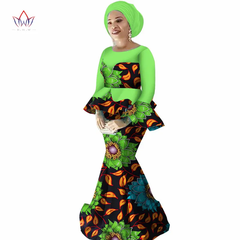 2019 весенний комплект с юбкой в африканском стиле традиционная одежда принтом