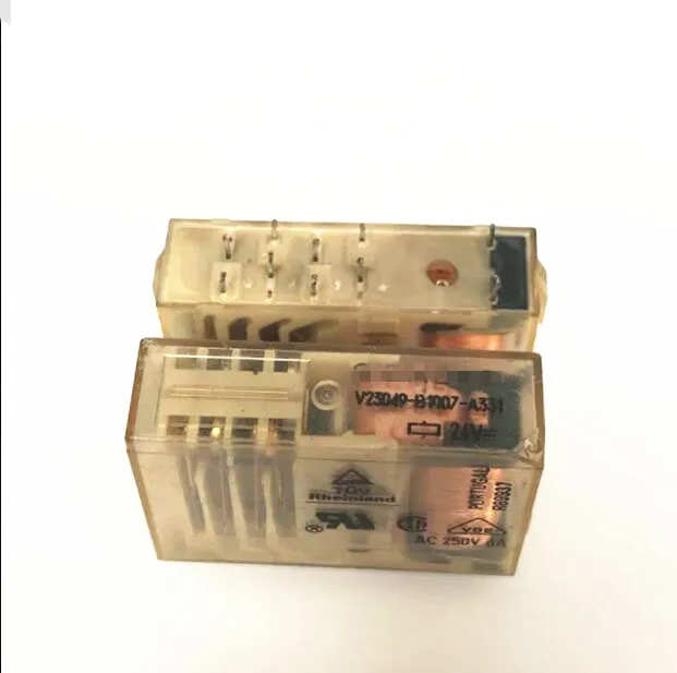 Relé Embutido 24v dc Dc24v 24v 6a 250vac 10 Pinos Novidade 24v