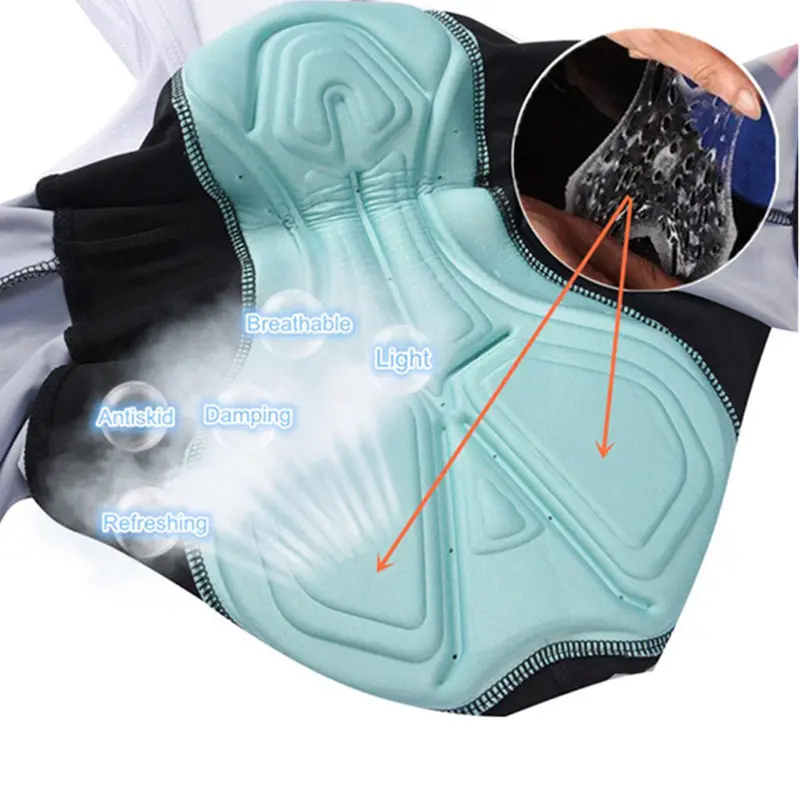Malciklo 2017 Pro Team TMB 4 цвета 3D Gel Pad/велосипедные брюки/велосипедные гоночные
