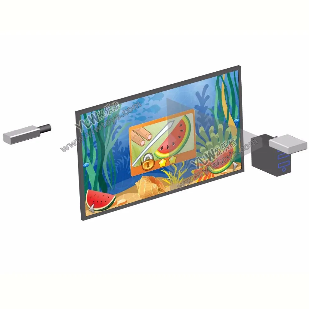 3D Интерактивная проекционная система детская игровая площадка для помещения с