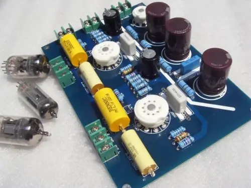 2 шт. 12AX7 + 6Z4 Трубная плата предварительного усилителя|board|board boardboard preamplifier |