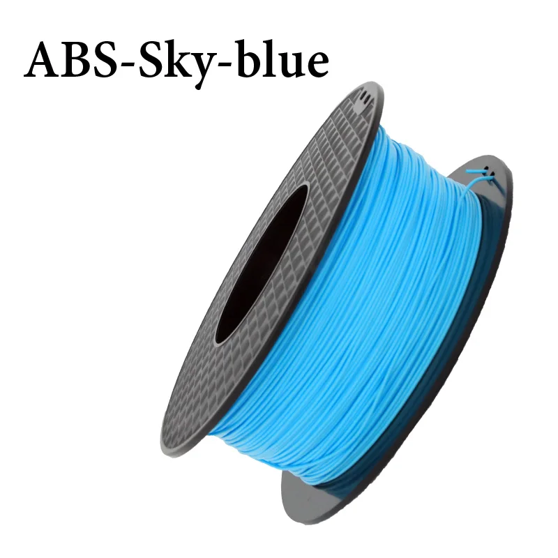 abs sky-blue PLA ABS Гибкая нить для 3d принтера PETG 1,75 мм 1 кг/0,8 кг пластиковая нить материал для Createbot/MakerBot/RepRap высокое качество - Цвет: abs sky-blue
