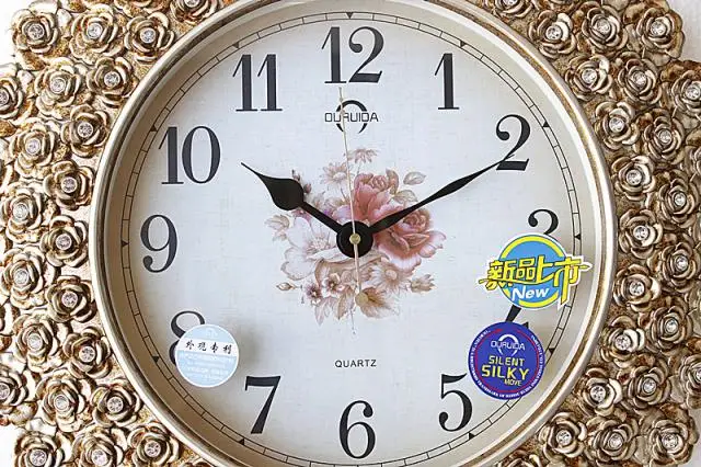 Ремесла искусства украшения дома большой европейский роскошный дом часы круглые