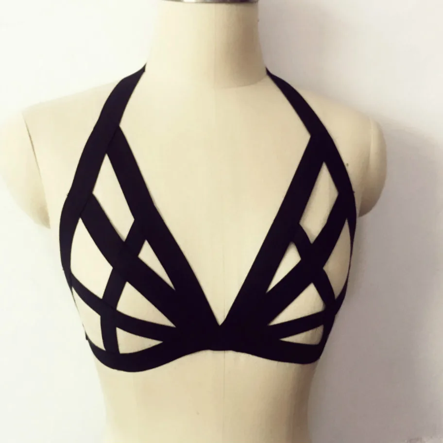 Горячая Распродажа гот бюст Бандаж Бюстгальтер восторженные одежда сексуальные