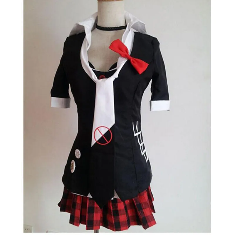 Женский костюм для косплея такерлама из аниме данганронпа|junko enoshima cosplay|anime cosplay