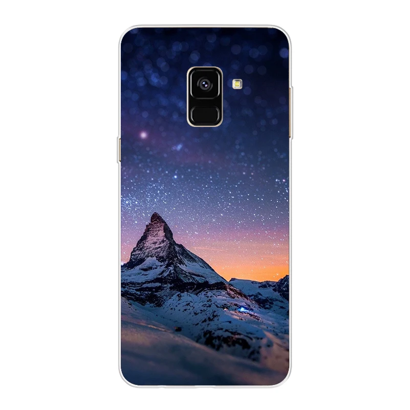ciciber Cover For Samsung Galaxy A8 A9 A7 A6 A5 S 2016 2017 2018 Star C 9 8 7 5 Pro Plus Phone Cases Soft TPU Northern Lights |