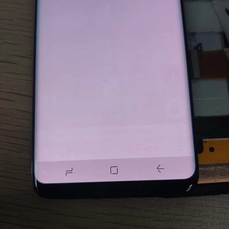 Проверенный большой ЖК дисплей Burn Shadow для Samsung S8 G950 G950U G950F Plus G955 G955F сенсорный