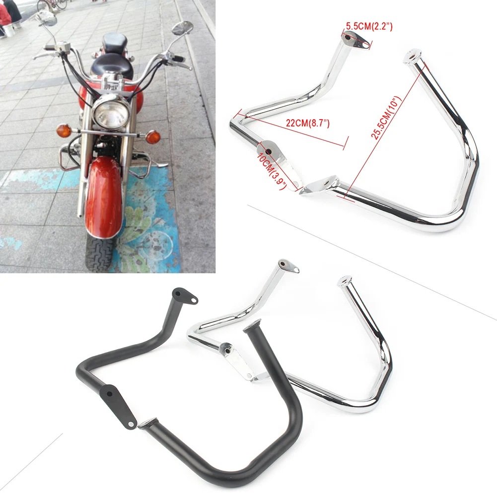 Защита двигателя мотоцикла для Yamaha Dragstar Vstar 400 650 Classic 1998 2016 & Custom 1997 2016|Защита от
