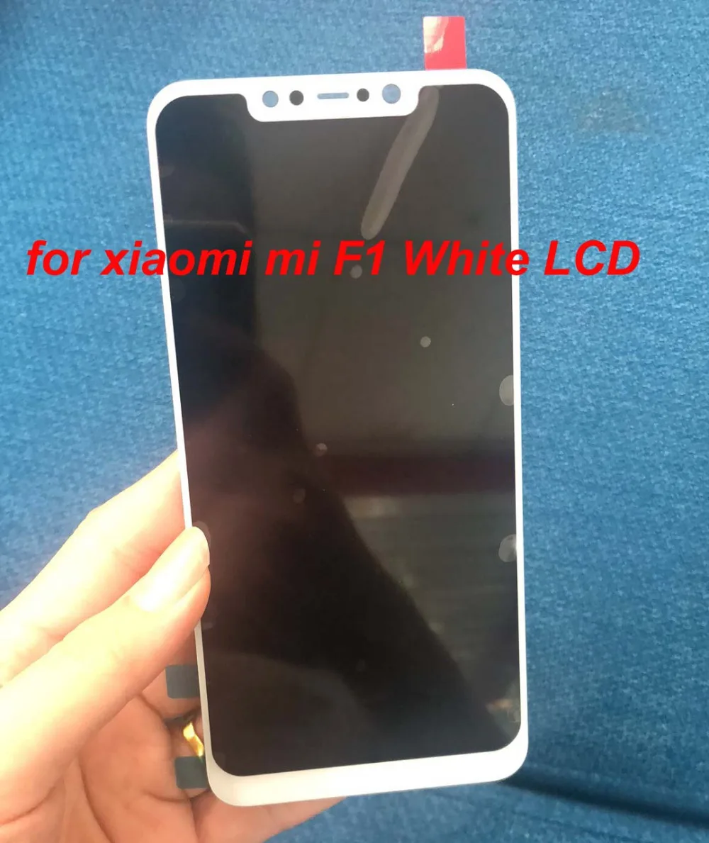 Белый ЖК-дисплей для 6,1" xiaomi poco F1 ЖК-дисплей кодирующий преобразователь сенсорного экрана в сборе для xiaomi mi Pocophone F1 lcd