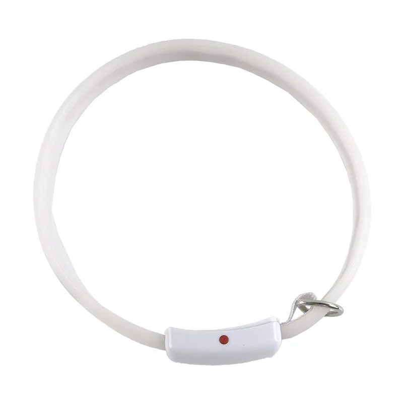 Новый светодиодный Большой Ошейник для собак Цветная многофункциональная