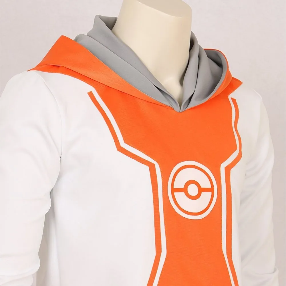 2016 Fashion Pokemon Go Logo Trainer Hoodies Anime Cosplay Costume Hoody Sweatershirt For Men Women Plus Size tops | Тематическая