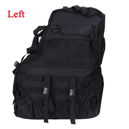 as the picture show WISENGEAR для Jeep крышка багажника мульти карманы сумка для хранения инструмент гаджет карго ролл клетка сума для Wrangler JK 4 двери Оксфорд - Название цвета: as the picture show