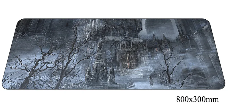 Коврик для мыши bloodborne, высококлассный компьютерный геймер, mause, коврик 800x300X2 мм, лидер продаж, коврик для мыши, эргономичный гаджет, настольные коврики - Цвет: Size 800x300X2MM
