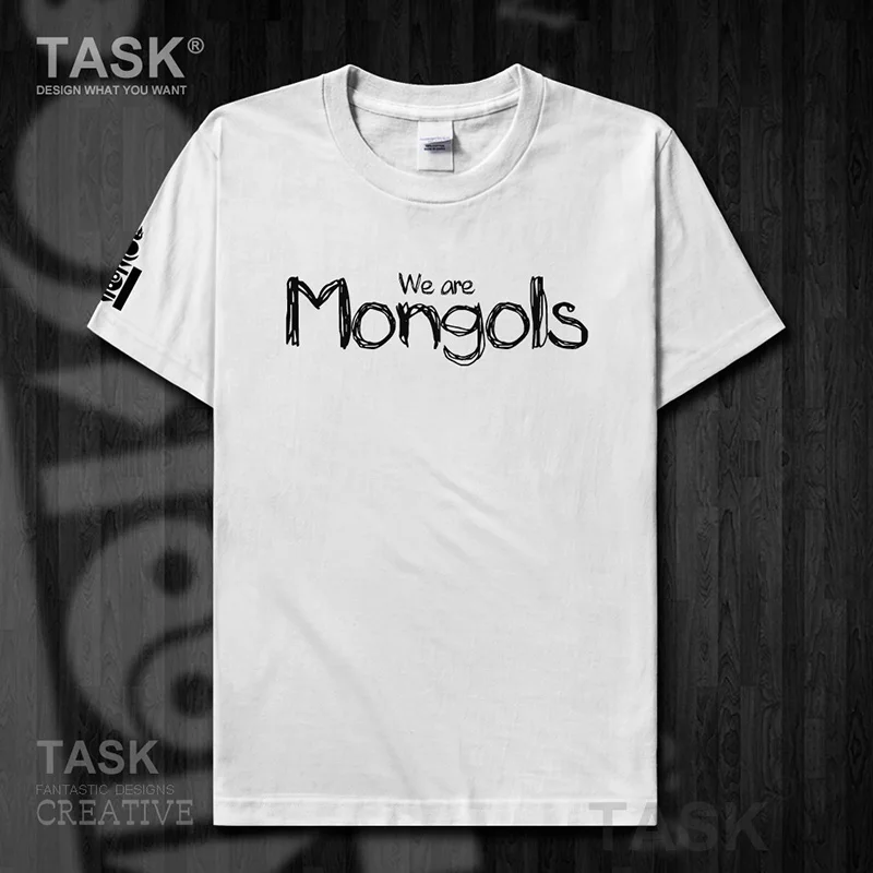 Mongolia MNG Mongol монгольский элемент мужская футболка Топ Футболка с коротким рукавом