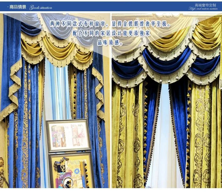 Древний Египет кустарников шторы для спальной комнаты жалюзи синий оттенки и жалюзи Шторы король двери шторы для гостиной
