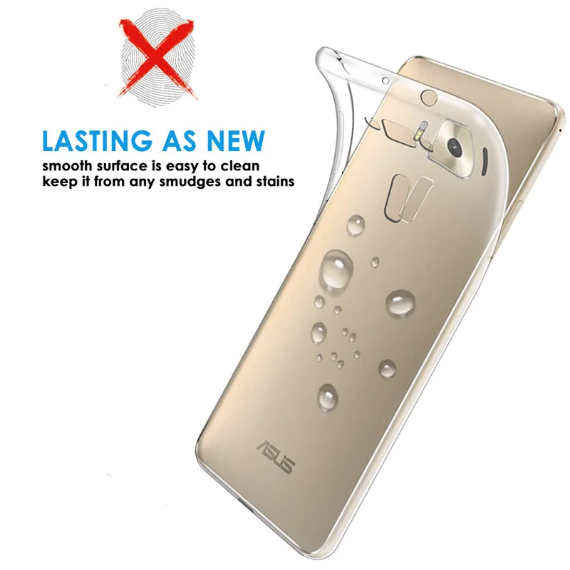 Case For Asus zenfone 3 deluxe zs550kl 5.5 Silicone TPU Back Cover ZenFone Deluxe ZS550KL ZS 550KL ZS550 550 KL | Мобильные телефоны