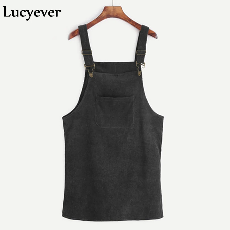 Lucyever повседневное женское платье Летнее винтажное вельветовое платье на бретелях женское мини-платье элегантные однотонные вечерние платья без рукавов Vestidos