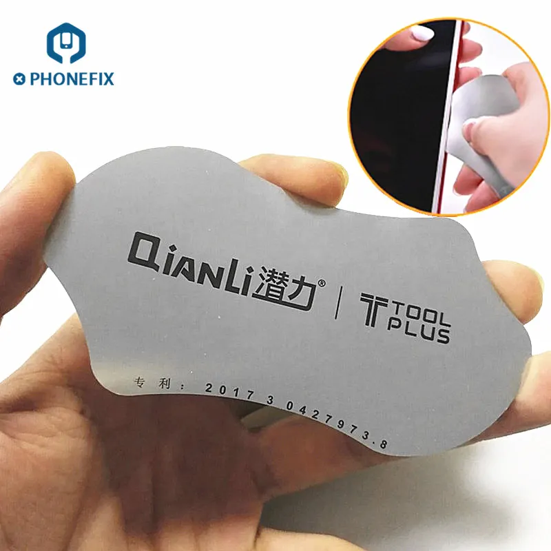 PHONEFIX карта из нержавеющей стали ЖК-экран инструмент для ремонта мобильных телефонов для iPhone samsung смартфон ремонт