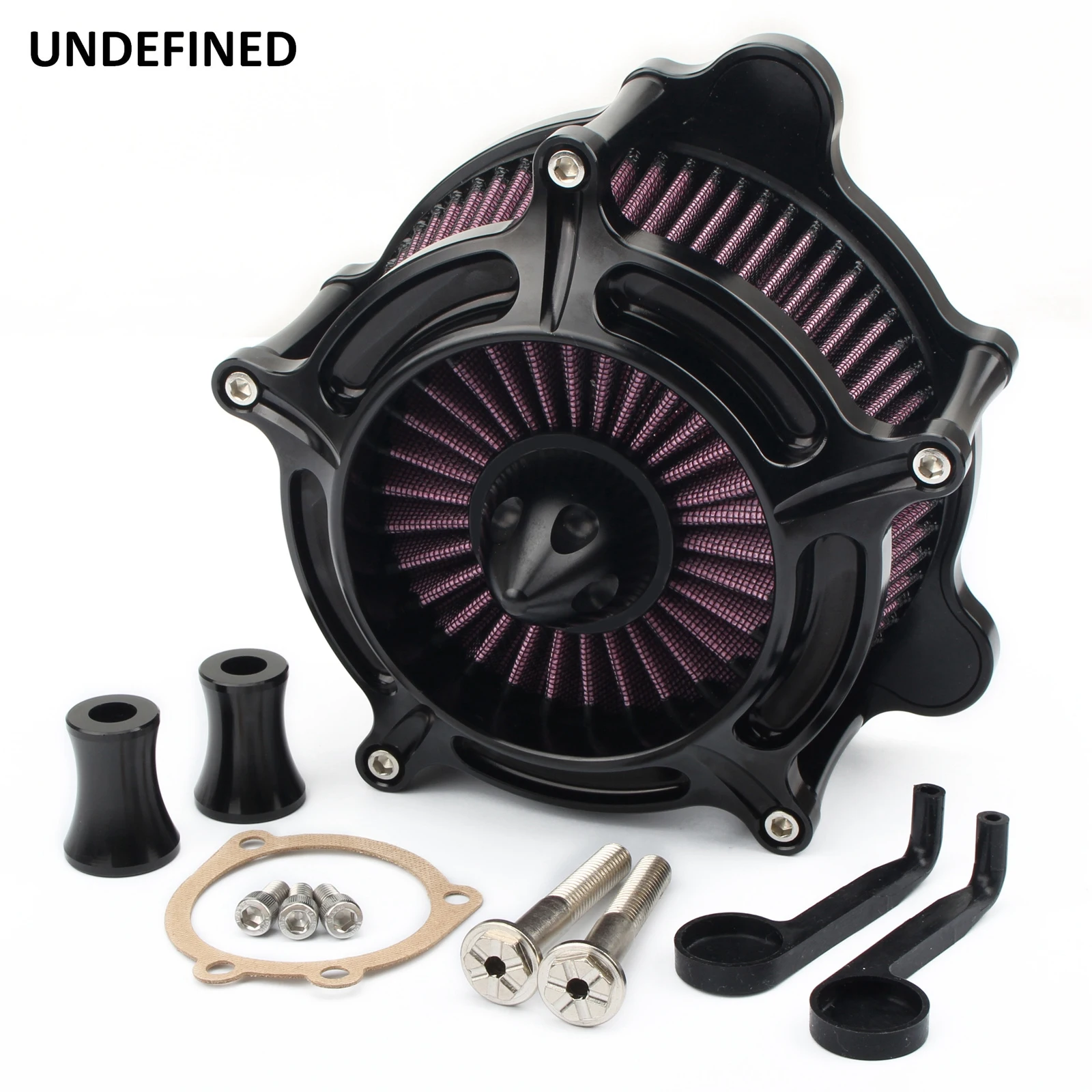 Турбинный воздушный фильтр с шипами воздухозаборника для Harley Touring Softail Dyna/FXR 93 2017