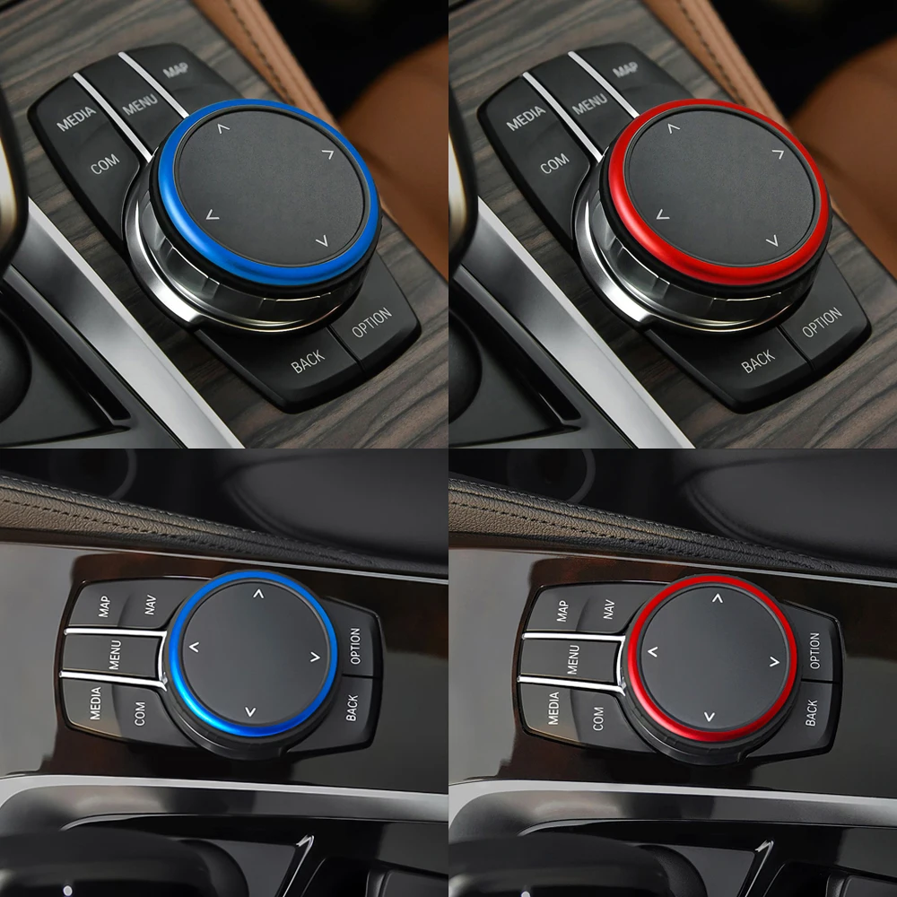 Автомобильная Мультимедийная кнопка наклейка крышка для BMW G30 G38 528 530 540Li 5 серии