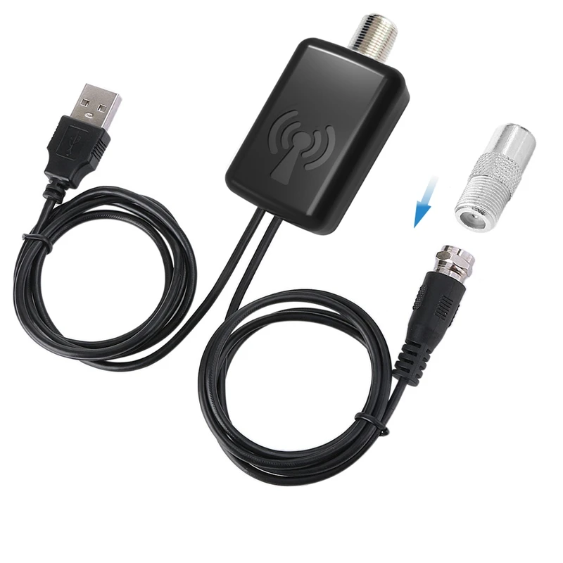 HFES новая HDTV антенна усилитель сигнала ТВ с USB комплектами питания | Электроника