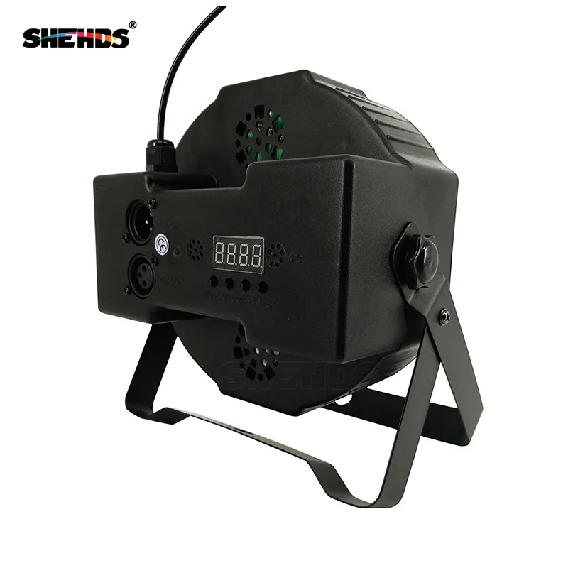 SHEHDS Лучший светодиодный плоский светильник 7x3 Вт дискотечный DMX 512/7 каналы