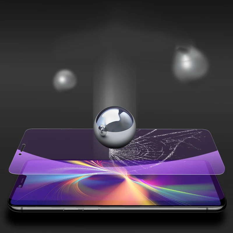 Полное покрытие анти-синее закаленное стекло для OPPO A39 A57 A59 A59S защита экрана A73 A77