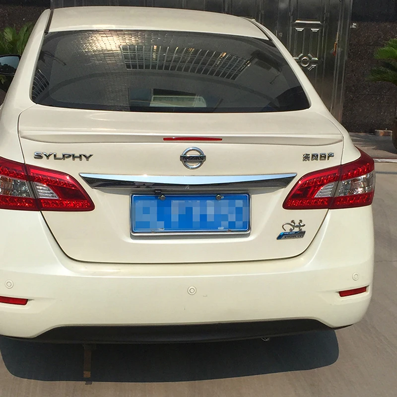 Для Nissan Sentra X Trail спойлер 2012 2013 2014 2015 авто украшение в виде хвостового крыла ABS
