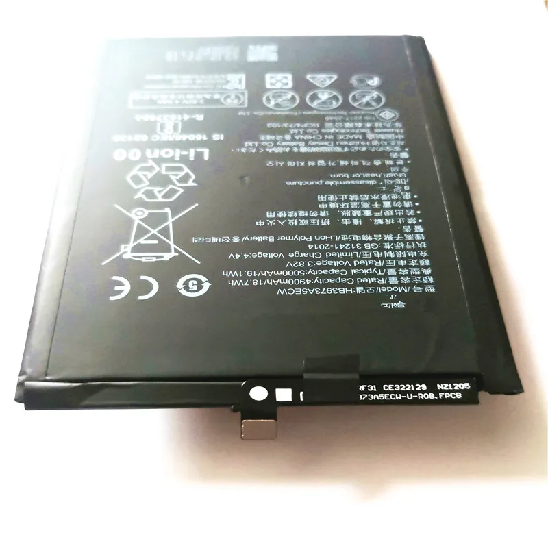Аккумулятор для мобильного телефона Huawei Honor 8X Max / Note 10/ MATE 20X 3 82 V 5000mAh HB3973A5ECW с