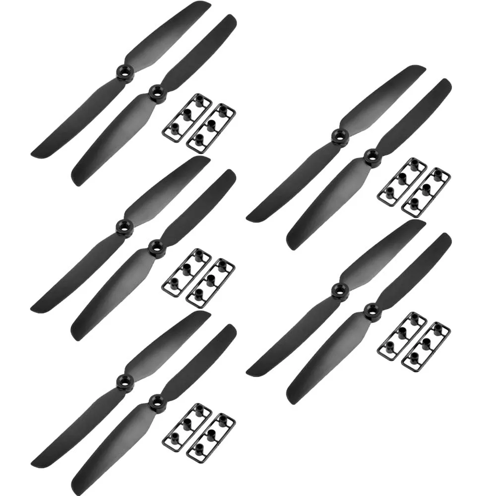 5 пар пропеллеров Cw Ccw для QAV250 Mini Quadcopter Black|cw ccw|propeller 6x3propeller 6030 |
