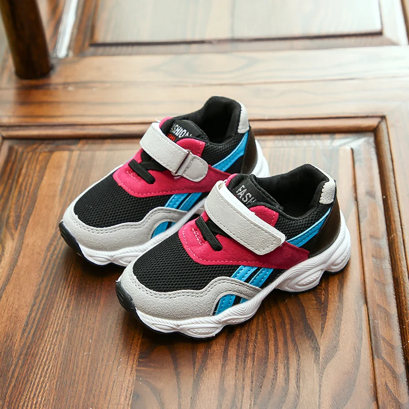 Детская обувь детская для мальчиков Повседневные детские кроссовки кожаные