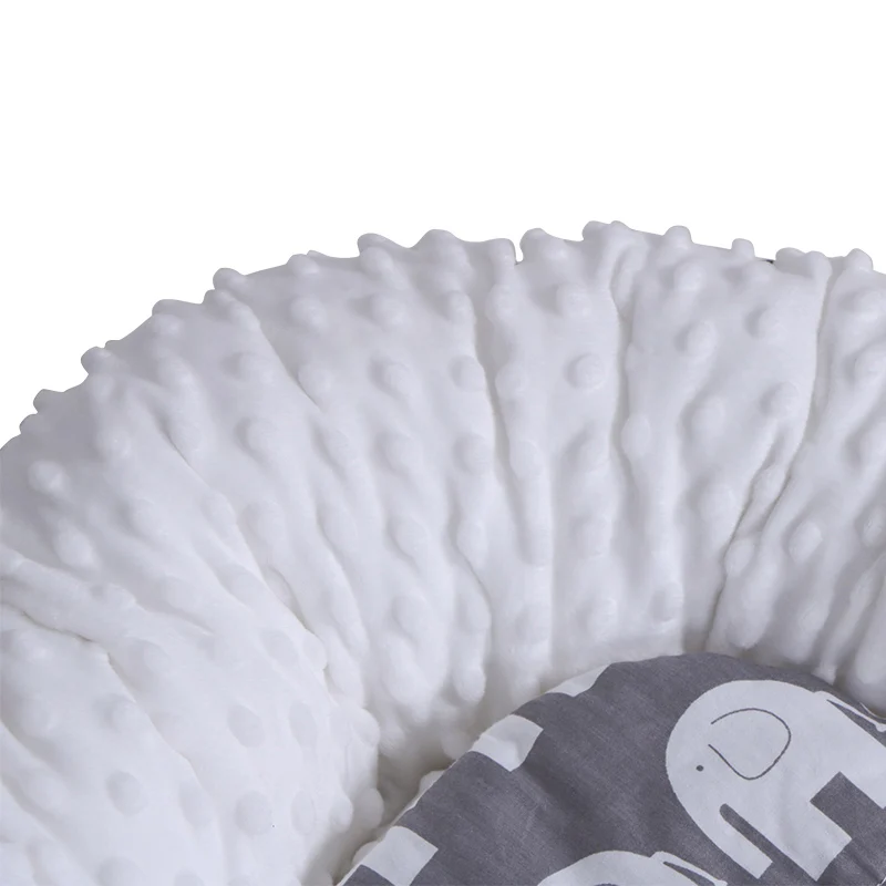 Детское гнездо кровать для новорожденных молочная бионическая детская кроватка