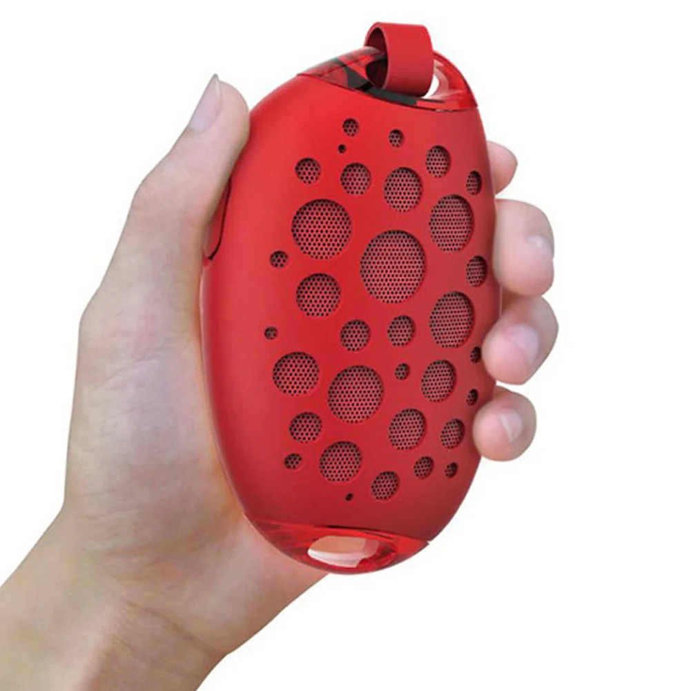 Мини беспроводной Bluetooth динамик открытый стерео с микрофоном крючок IP54