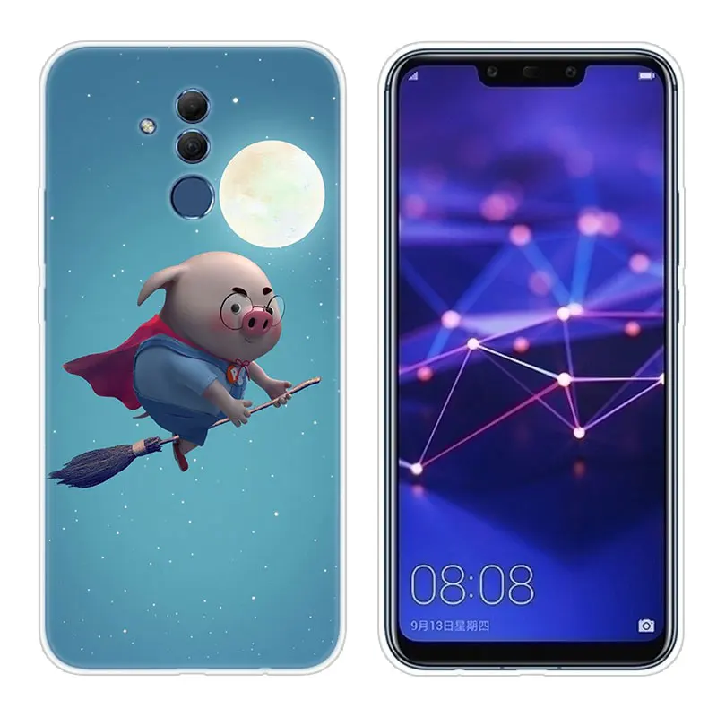 Силиконовый чехол для Huawei Mate 10 20 Lite Pro Y7 Y9 Prime 2019 Y5 Y6 2018 2017 | Мобильные телефоны и